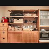 「棚の位置を自由にできるからお部屋もスッキリ!ガチャ棚DIYアイデア」の画像3