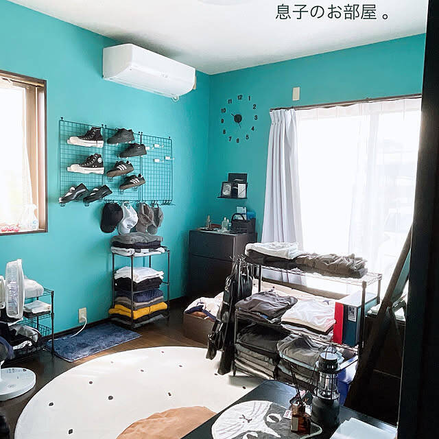 手軽に収納スペースが増やせる♡ワイヤーネットを活用したDIY実例