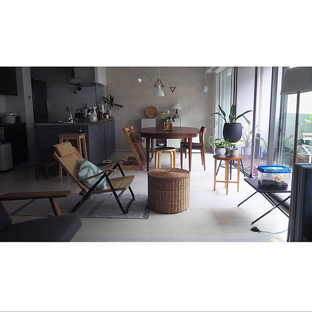 ひとつでも映える♪IKEAのラタンを使ったアイテムでつくるお気に入りの空間