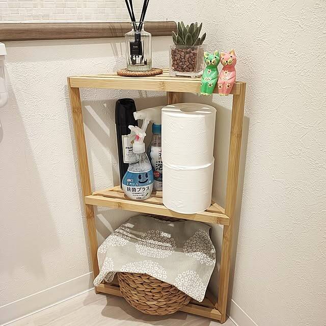 トイレ収納は無印良品アイテムを使うのが吉!お手洗いスペースがスッキリ片付く10のアイデア