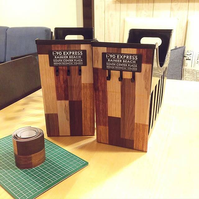 生活感をなくしてお部屋に馴染むアイテムに!収納もインテリアも楽しむ100均ファイルボックスのリメイク術