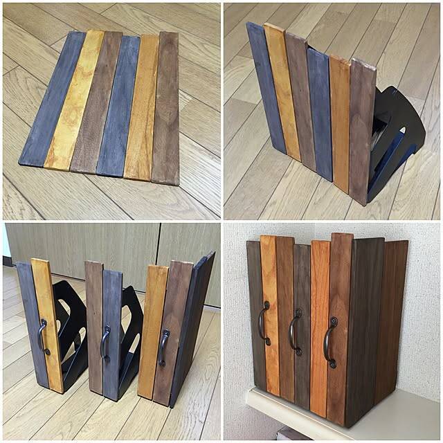 生活感をなくしてお部屋に馴染むアイテムに!収納もインテリアも楽しむ100均ファイルボックスのリメイク術