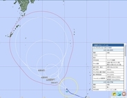 台風16号、気象庁の進路予報、米軍の見方は　日本接近の恐れ、最新情報に注意 2021年