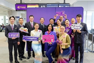 タイ国際航空、成田発TG641便の運航再開(成田・羽田=バンコク線は、毎日5便運航)