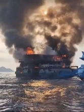 【タイ】南部「タオ島」近海でフェリー火災も全員救出