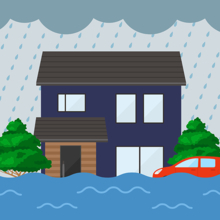 自宅が浸水被害…被害状況に応じた様々な支援や、落雷発生時の正しい行動とは
