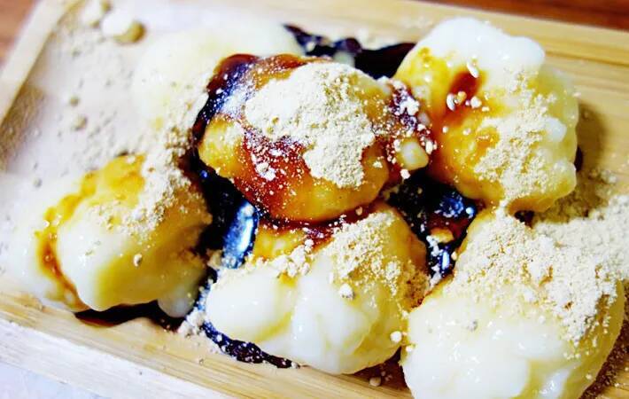 『スーパーカップ』と白玉粉を混ぜてゆでると…できた和菓子に家族「これはおいしい」