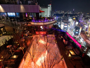渋谷のルーフトップに冬のアクティビティが登場！スケートリンク「CÉ LA VI SKY SKATE RINK」