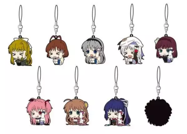 「「Key」キャラのラバーストラップコレクション登場…『Kanon』『AIR』『CLANNAD』など」の画像