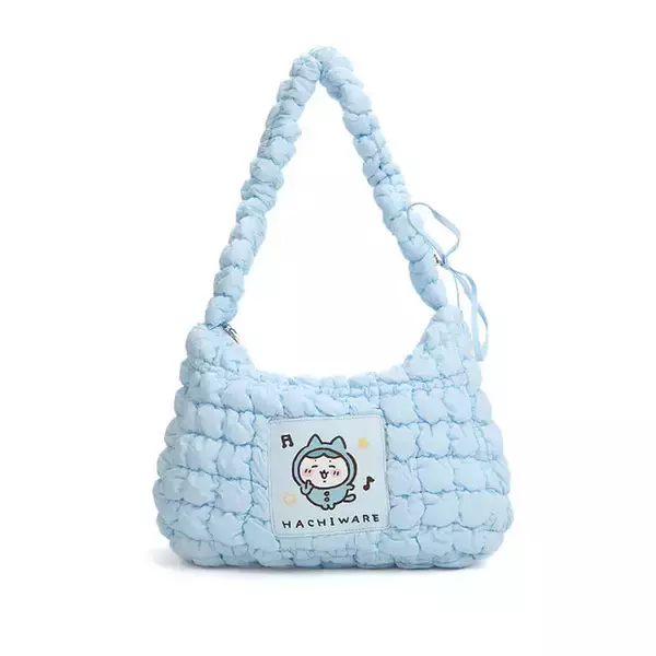 「「ちいかわ」新グッズにふわっとした生地のショルダーバッグが登場!台湾セブンイレブン、オンラインショップで発売」の画像