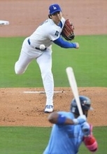 先発の大谷 大リーグ