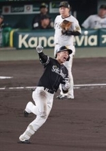 ソフトバンクの野村「最高の結果」=プロ野球・日本シリーズ