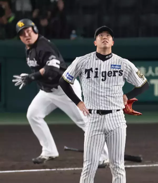 同点ソロを打たれた才木 プロ野球