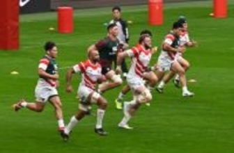 南ア戦に向け前日練習=小林「歴史変える」―ラグビー日本代表