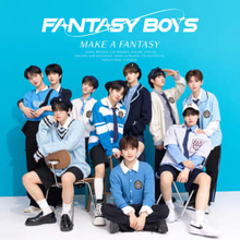 FANTASY BOYS、日本デビューアルバム「MAKE A FANTASY」ジャケット写真を公開！