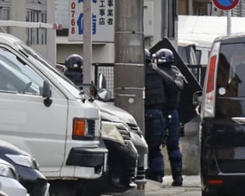 熊本市で「拳銃の発砲音」通報　モデルガンか、男逮捕