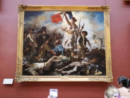 仏の七月革命絵画 75年ぶり修復