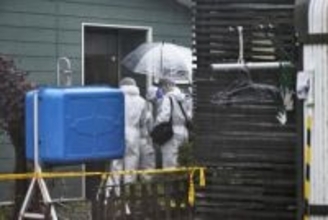 札幌の3人死亡、現場住宅を検証 殺人容疑で41歳男逮捕
