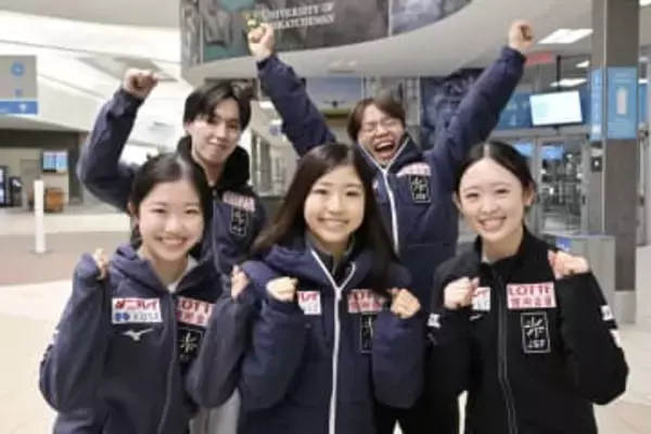 初出場Vの中井亜美「楽しみ」 GP第3戦へカナダ入り