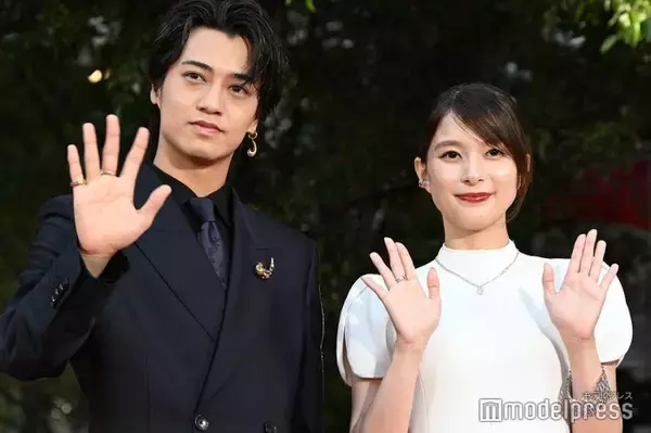 芳根京子&キンプリ高橋海人、揃ってレッドカーペット登場【第38回東京国際映画祭】