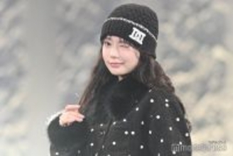 なごみ、トップバッターで「サツコレ2025A/W」開幕 全身ブラックコーデでスタイル際立つ