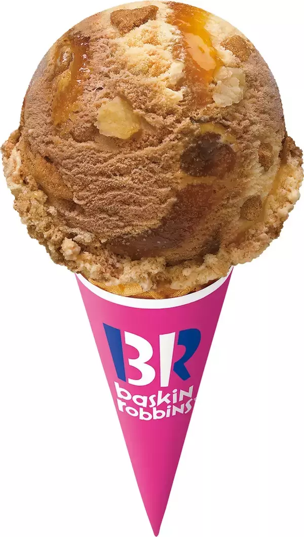 サーティワン、11月の新フレーバー「カラメルアップルパイ」登場 中にはシナモンクッキー