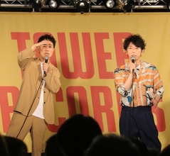 後藤輝基 タワレコ渋谷店で歌唱