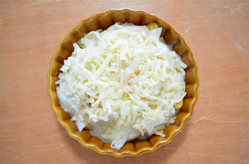 【スナック菓子でグラタン!?】驚きの時短術!ドリトスで「とろ〜り絶品シーフードグラタン」作ってみた!