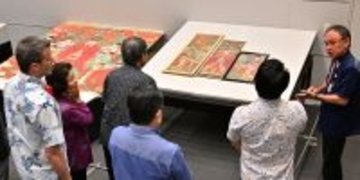 「米国から流出文化財が80年ぶりに帰ってきた」　歴代の琉球国王肖像画などお披露目　沖縄県立博物館・美術館