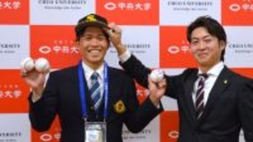 ドラフト116番指名「一番下からはい上がる」 ソフトバンク育成8位の大山北斗 球団が指名あいさつ「勝負できる」