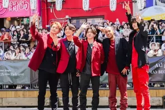 Aぇ! group、道頓堀川でサプライズデビューイベント　関西ジュニア最後の日に7000人が集結