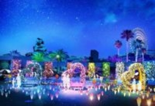 ひらパー「推し活」イルミネーション11・1開幕 推しカラー8色のライティングも【見どころ】