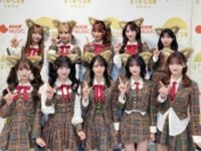 =LOVE『うたコン』で話題の楽曲を”オオカミの耳”衣装で披露