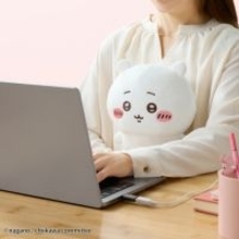 ちいかわたちが温かいぬいぐるみに変身 USBをつなぐと30秒でぽかぽかに