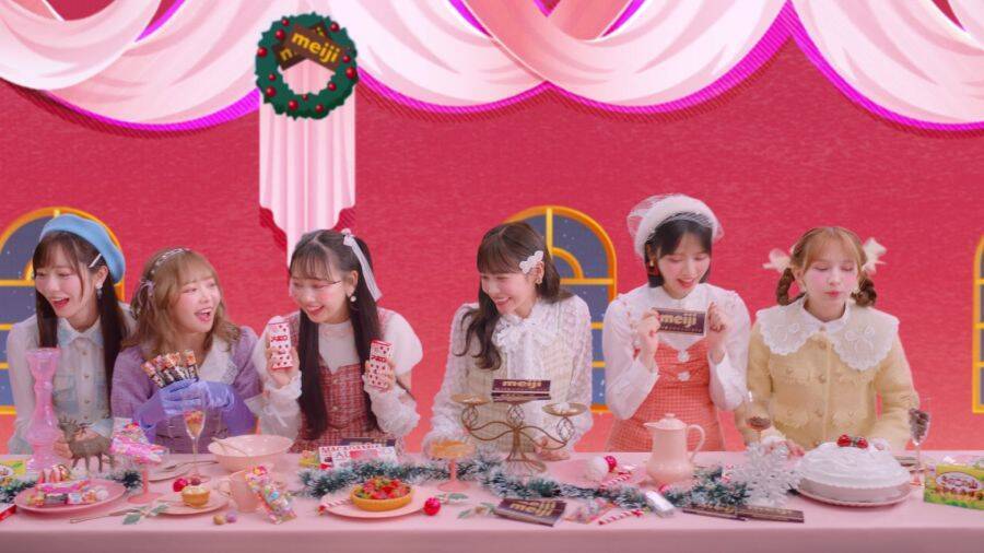 FRUITS ZIPPERが「何度でも楽しめるクリスマス」を提案 明治WebCM&54回「イブ」動画公開