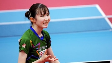 早田ひなが織りなす、究極の女子卓球。生み出された「リーチの長さと角度」という完璧な形
