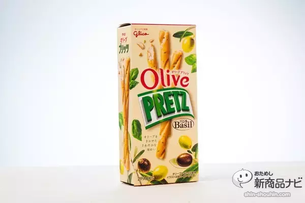 ちょっと太め！イタリアンな『オリーブプリッツ＜バジル＞』はサクサク食感が食べ応えあり！ ファミマ限定！