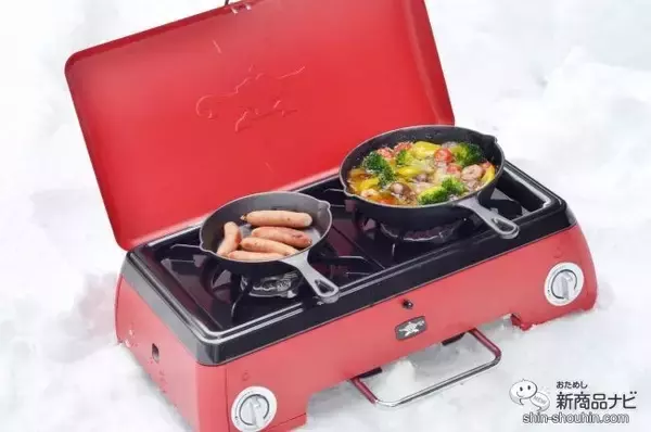 おしゃれでポップなカマド風! おうちのベランダでも大活躍『センゴクアラジン ポータブル ガス カセットコンロ kama-do』でアウトドア気分を楽しんでみた!