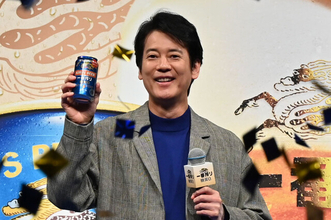 唐沢寿明が『一番搾り　糖質ゼロ』イベント登壇で上機嫌「おいしいねぇ～。もう帰っていいかな？」