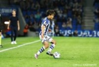 久保建英がレアル・ソシエダの練習に合流! 公式戦3試合欠場も、バスク・ダービーで戦線復帰か