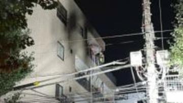 東京・中野区の5階建てマンションで火災 消防車など22台が出動 けが人はなし