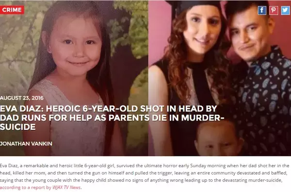 24歳父が銃で無理心中　両親即死も血を流して助けを求めた6歳娘（米）