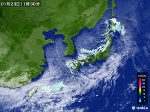 今季最強寒気　今夜以降に北陸など日本海側で積雪急増　太平洋側市街地も積雪か
