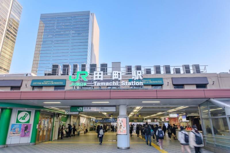 JR田町駅&三田駅に”地上125mの新ランドマーク” が!駅前ロータリーやスクランブル交差点整備&地下通路バリアフリー化など実施