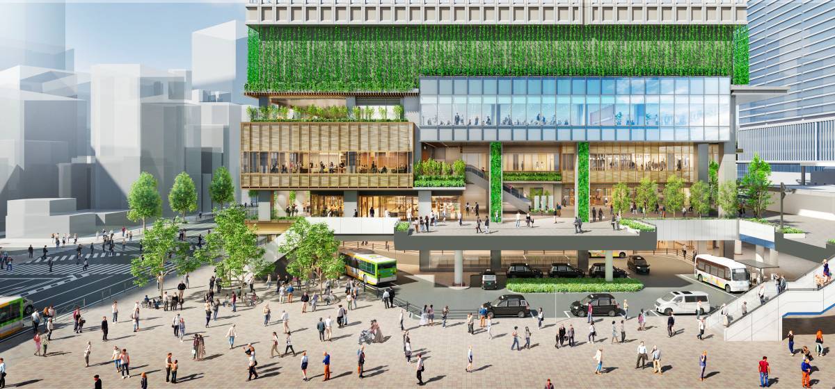 JR田町駅&三田駅に”地上125mの新ランドマーク” が!駅前ロータリーやスクランブル交差点整備&地下通路バリアフリー化など実施