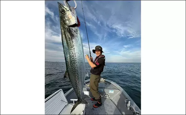 「伊勢湾奥キャスティングゲームで「サワラカッター2発」の洗礼に泣く ツバスは連発」の画像