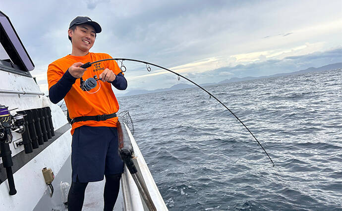 ジギング&キャスティング船で100cmシイラ浮上!【長崎】60cm級ハガツオやネリゴもヒット