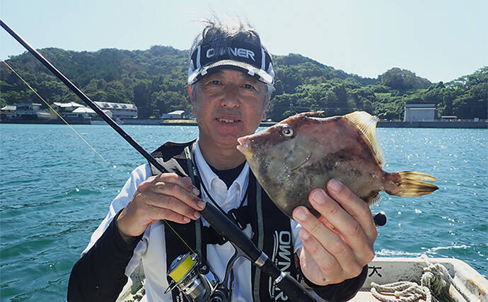 「シーズン開幕!」レンタルボートでのカワハギ釣りで5尾キャッチ【熊本】アラカブは連発