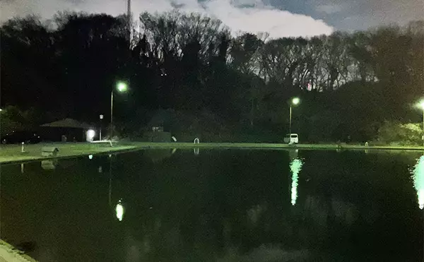 「エリアトラウトのナイター釣行を3色のカラーだけで攻略してみた【神奈川】」の画像