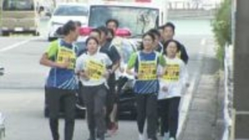 元日本代表の女性ランナー 走りながら詐欺被害防止を呼びかけ 千葉・市川市